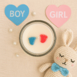 Baby Shower Candle