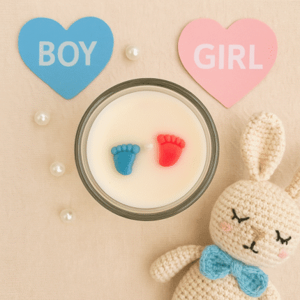 Baby Shower Candle