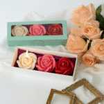 Blooming Rose Candles
