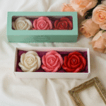 Blooming Rose Candles