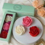 Blooming Rose Candles