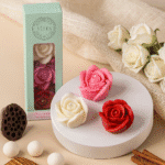 Blooming Rose Candles