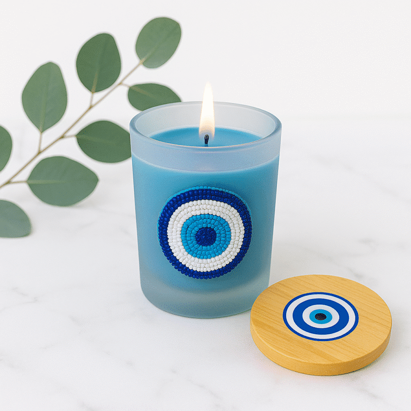 Evil Eye Candle