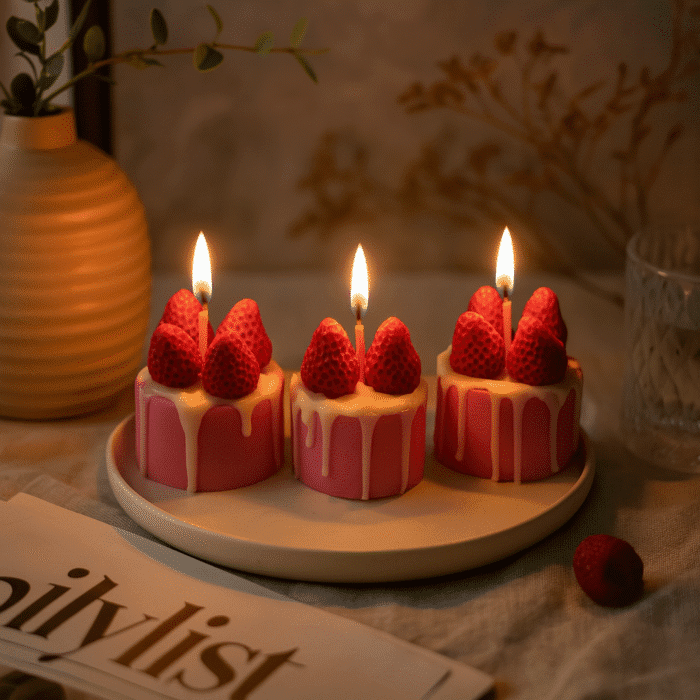 Mini Cake Candle