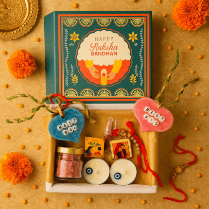 Rakhi Hamper Candle