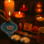 Rakhi Hamper Candle