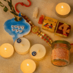 Rakhi Hamper Candle