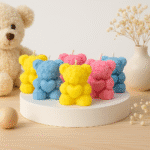 Teddy Bear Candles