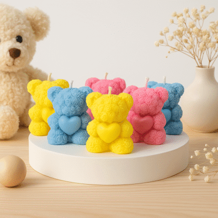 Teddy Bear Candles