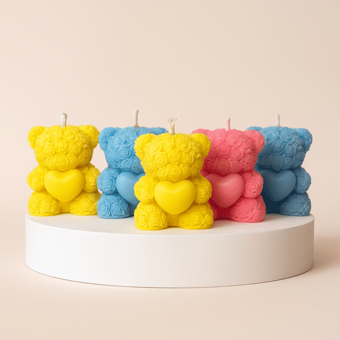 Teddy Bear Candles