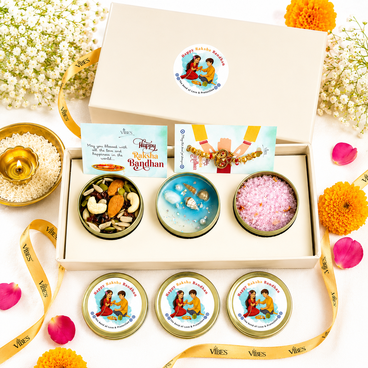 Rakhi Hamper (1) Rakhi Gift Hamper